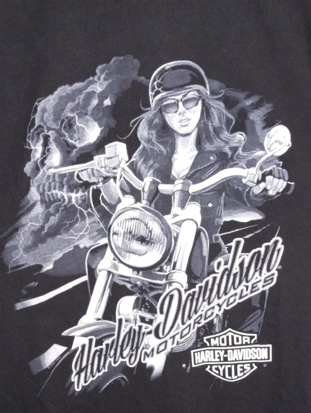Harley-Davidson Black Short Sleeve Tee Shirt Men’s Large